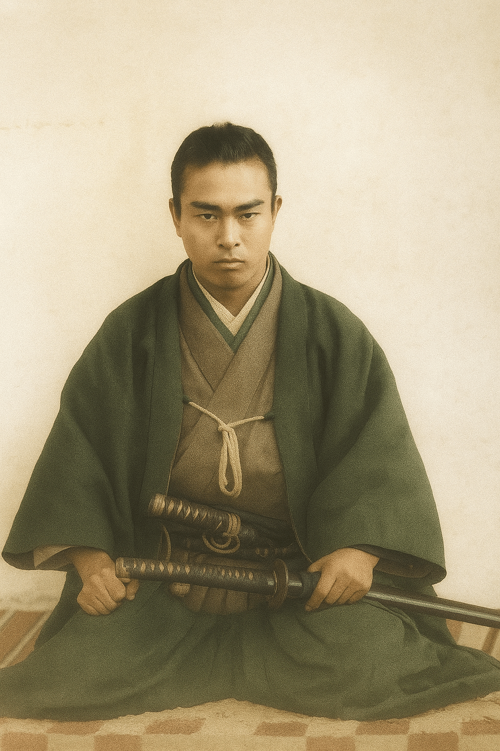 中岡慎太郎のフルカラー写真風イラスト